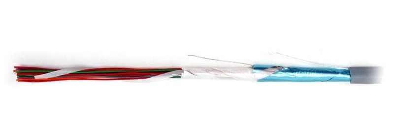 Кабель FTP 10 пар, кат. 3, LSZH 